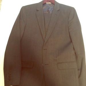 Banana Republic Charcoal Slim Fit Suit